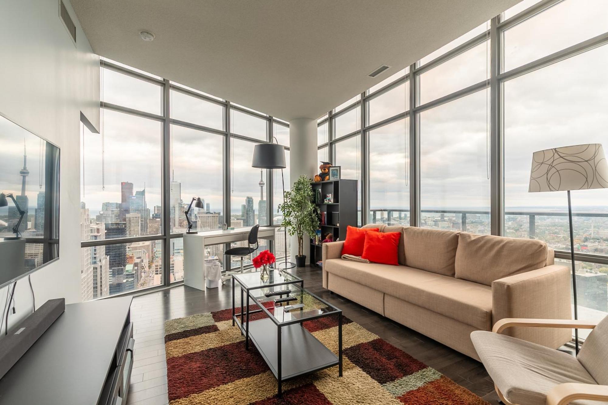 Great View High Rise In Central Toronto Exteriör bild