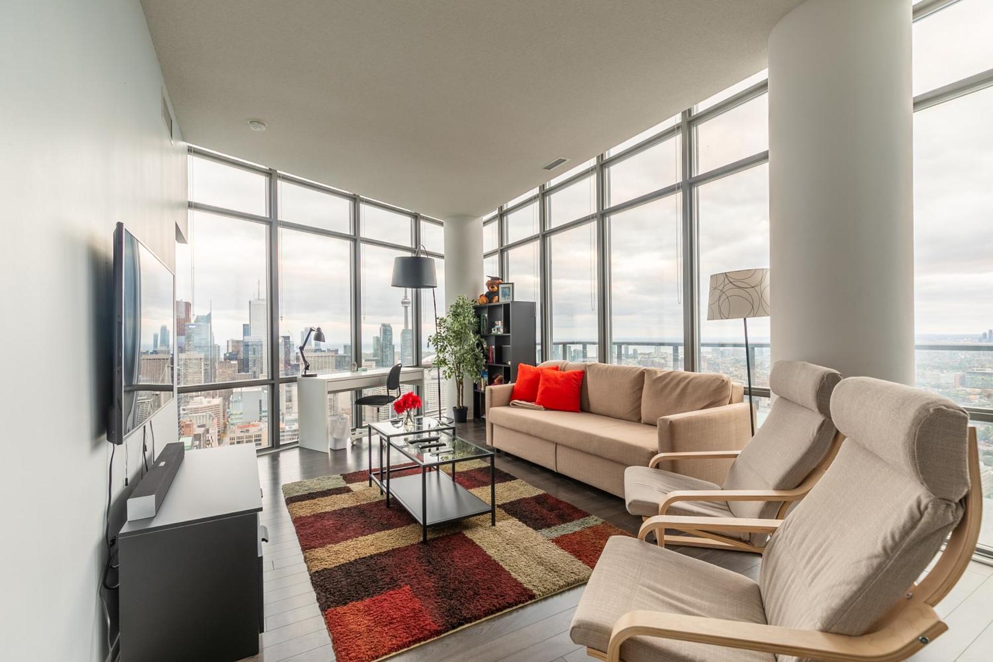 Great View High Rise In Central Toronto Exteriör bild
