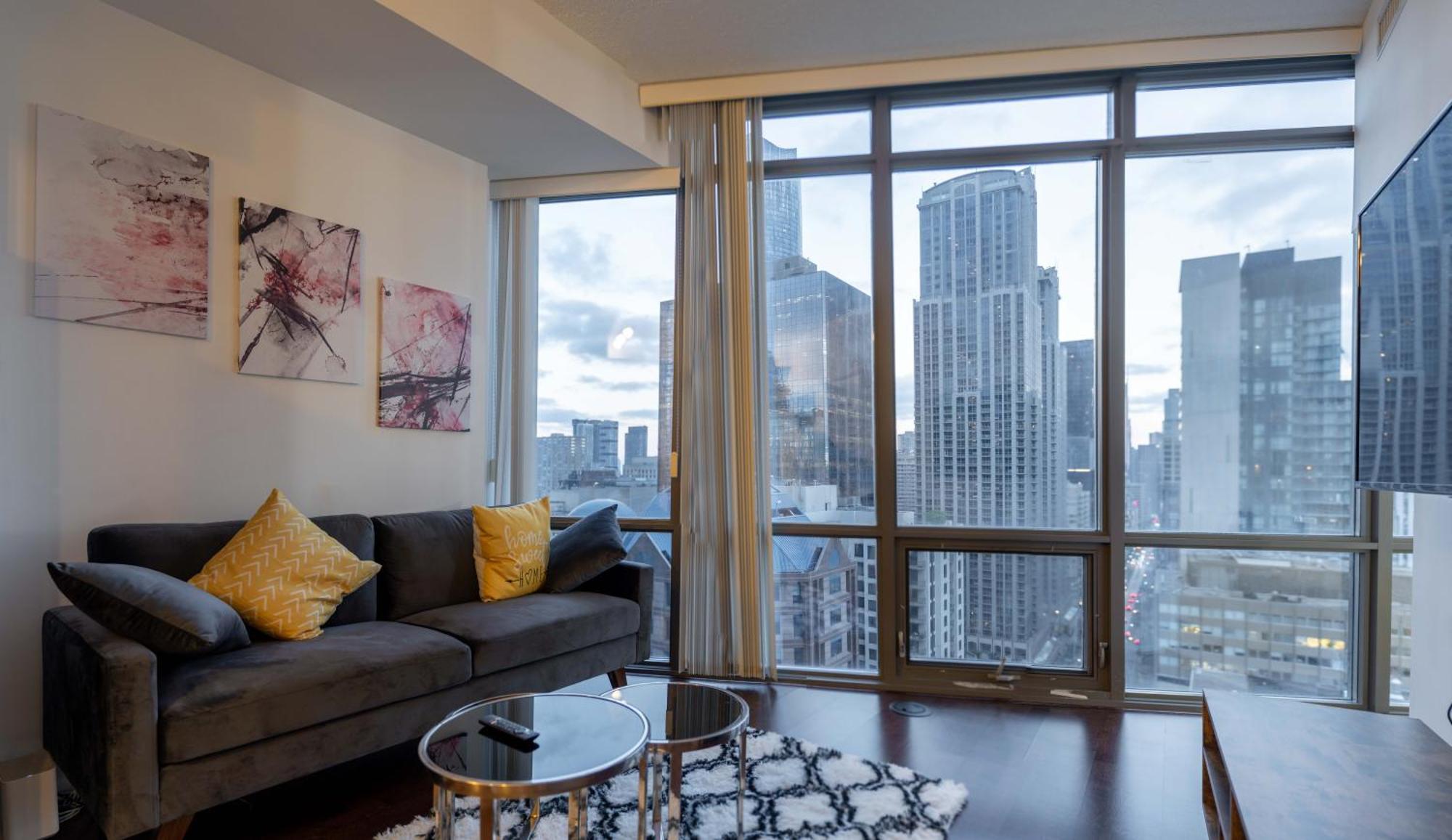 Great View High Rise In Central Toronto Exteriör bild